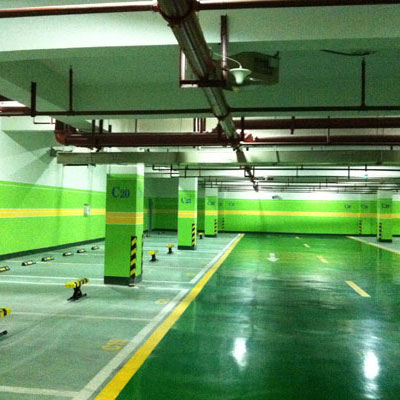 停車場地坪漆工程