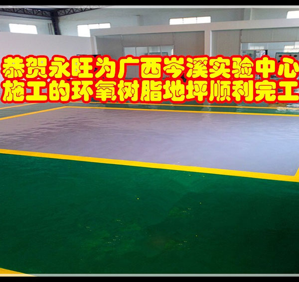 廣西岑溪職教中心環(huán)氧地坪漆工程